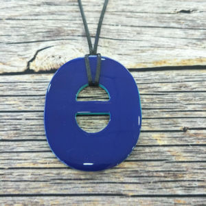 Meilleure vente collier pendentif en corne de vache écologique pour les femmes plaqué bijoux de forme personnalisable pour les fêtes de mariage et les cadeaux - Product Image 1