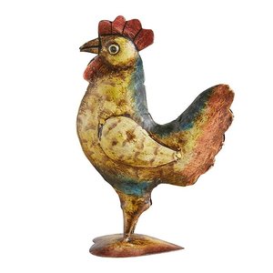 Escultura de diseño de metal reciclada para decoración interior y exterior, diseño de acabado coloreado y pintado de un fabricante confiable de la India - Product Image 2