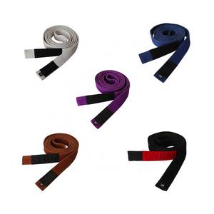 Nuevos cinturones brasileños Jiu Jitsu Gi para ropa de artes marciales MMA - Product Image 5