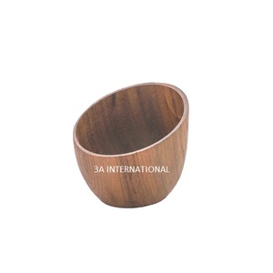 Utensilios de Cocina para el Hogar, Cuencos Decorativos para la Mesa, Cuenco Decorativo Hecho a Mano de Madera, Plato para Servir en la Cocina - Product Image 1