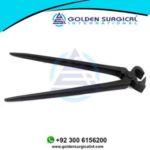 Instruments de soin des ongles pour chevaux et bovins Pinces à sabots de maréchal-ferrant 11.5 "Instruments à usage intensif pour chaussures de cheval vétérinaires - Product Image 6