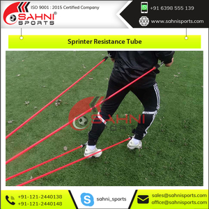 Harnais d'entraînement de résistance pour sprinteurs professionnels, tube de résistance à vitesse réglable, harnais de résistance portable pour sprint - Product Image 5