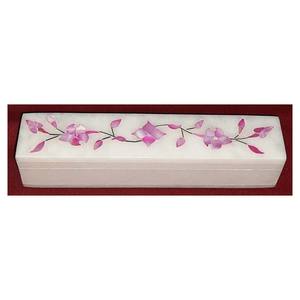 New Design Mother Of Pearl Marble <b>Pencil</b> Box - Product Image 1