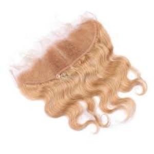 HAMDAAN IMPEX 36 Inches Blonde for Lace Frontal Hair Extensions Raw Indian Remy Hair Bundle with Tape in From India - Product Image 5