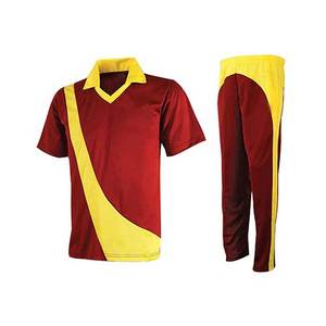 Maillot et pantalon de cricket Uniformes personnalisés T-shirt Uniforme d'équipe de cricket Uniformes de sport personnalisés en polyester 100% - Product Image 1
