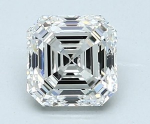 Vente entière 3.0 carat asscher diamant cultivé en laboratoire igi diamants en vrac certifiés pour la fabrication de bijoux pour hommes et femmes diamants cvd - Product Image 1