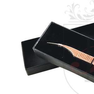 OEM ODM-caja de cartón personalizada para extensiones de pestañas, embalaje para pinzas de acero inoxidable - Product Image 2