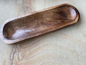Incense Burner Stick Holder Ash Catcher Wooden Handmade Modern Gift Wood Home Decor - Product Image 2