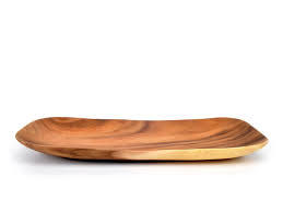 Bandeja decorativa Rectangular para servir comida, de madera, estilo único, diseño moderno - Product Image 4