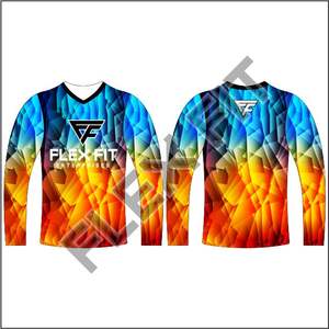 เสื้อเจอร์ซี่มอเตอร์ครอสแบบทำตามสั่ง,เสื้อสำหรับขี่จักรยานกลางแจ้ง MX Gear - Product Image 4