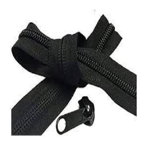 OZL Nylon noir de haute qualité 100cm fermetures à glissière à longue chaîne continue 10 # pour vêtements sacs Textiles de maison et chaussures - Product Image 1