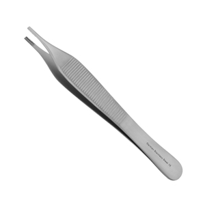 Pinzas Adson de Acero Inoxidable para Tejidos Marrones, Grado Médico, Uso Hospitalario, en Existencia - Product Image 3