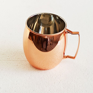 Hot Sell Black Nickle Moscow Mule Mug Cocktail Hammer Copper Plated Cup - Product Image 4