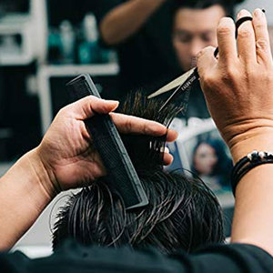 Ciseaux de coiffure professionnels de haute qualité, 6,5 pouces, en acier inoxydable, résistants à la rouille, pour hommes - Product Image 5