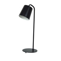 Dekorasi atas meja warna hitam lampu belajar dapat disesuaikan ukuran sedang Led lampu meja kantor serbaguna lampu malam produsen India