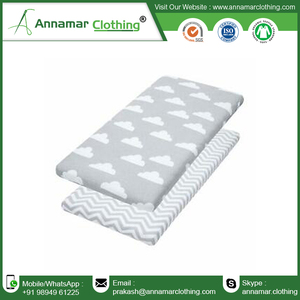 Draps de lit en coton pur pour bébé, fournitures professionnelles OEM - Product Image 4