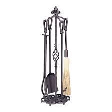 Top selling Fireplace Tools Set Tools <b>Holder</b> with Handles for Indoor and Outdoor Modern Hand Tool Poker - Product Image 2