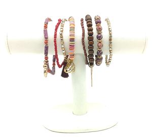 Pulsera de piedras preciosas Feng Shui para hombre y mujer, pulsera de cuentas de amatista Natural auténtica, con cristales curativos - Product Image 3