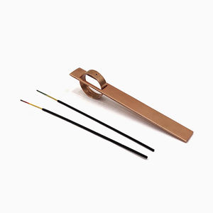 Solid Brass Rose Gold Metal <b>Incense</b> <b>Holder</b> Rose Gold - Product Image 2