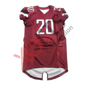 Camiseta de fútbol americano con nombre y número personalizados, camiseta estampada transpirable sublimada de estilo camuflaje para equipos deportivos - Product Image 5