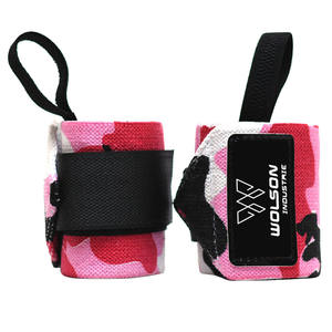 Enveloppes de poignet de camouflage Les meilleures enveloppes de poignet pour l'entraînement d'haltérophilie Entraînement Gym Powerlifting, enveloppes de poignet de camouflage personnalisées de musculation. - Product Image 4