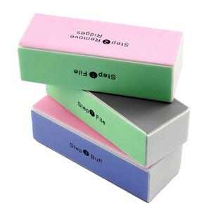 Bán Hot Cá Nhân Chuyên Nghiệp Beauty <span class=keywords><strong>Manicure</strong></span> Nail <span class=keywords><strong>Buffer</strong></span> Khối Đầy Màu Sắc Tái Sử Dụng Nhỏ 4 Cách Nail <span class=keywords><strong>Buffer</strong></span> - Product Image 2