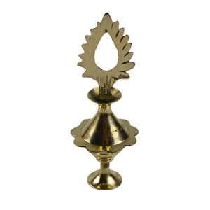 Pot de stockage de maquillage pour dames, nouvelle collection, pour poudre, Design naturel, en laiton, - Product Image 1