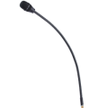 Microphone de bureau professionnel filaire à col de cygne, directionnel cardioïde, à condensateur USB, avec suppression du bruit, construction en plastique/métal