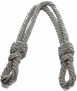 สายหมวกถักไหมพรมโลหะ100% 100% เครื่องแบบกันน้ำคุณสมบัติเคลือบผิว - Product Image 1