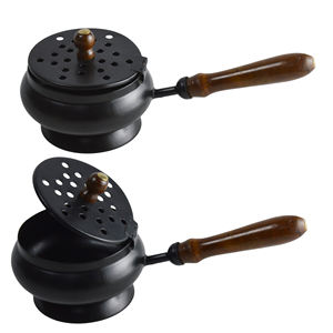 Quemador de incienso moderno y tradicional, soporte de incienso con acabado recubierto de polvo negro hecho a mano - Product Image 6