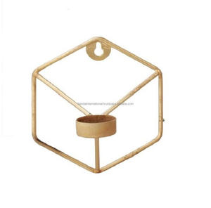 <b>Candle</b> Tea <b>Light</b> Set With New Style Iron Tealight Holder With Flower <b>Tree</b> Design & Multi Color - Product Image 2