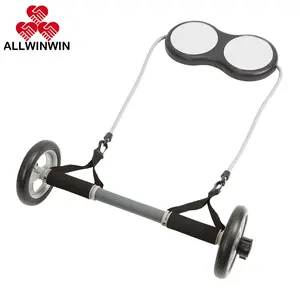 ALLWINWIN ABW09 Ab Wheel - Knee Pad Resistance Tube Roller Sport