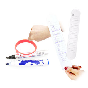 Mini stylo blanc en silicone portable, personnalisable, vierge, écriture, vente en gros - Product Image 1