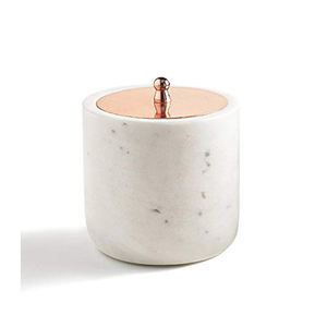 Pot style chauffe-plat en marbre, décor de mariage - Product Image 1