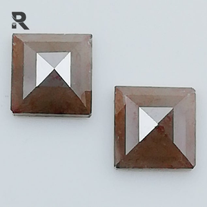 เพชรเหลี่ยมพีชทรงหลวมธรรมชาติ3.46 CT - Product Image 3