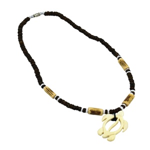 Di cocco Perline Surfer Ispirato <span class=keywords><strong>Collana</strong></span> Naturale Bianco Puka <span class=keywords><strong>Collana</strong></span> di Conchiglie <span class=keywords><strong>Con</strong></span> Fatti A Mano Bone Pendente Della <span class=keywords><strong>Tartaruga</strong></span> - Product Image 3