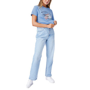 New Summer Stylish Wear Custom Design And Printing 100% Pure cotton T-shirt for Women - Product Image 2