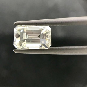 Fancy White Diamond VS1 Clarity FG Color Muy buen corte Suelto 3,3x3,7 2,3x2,6mm Tamaño Pulido Corte Esmeralda natural Certificado IGI - Product Image 1