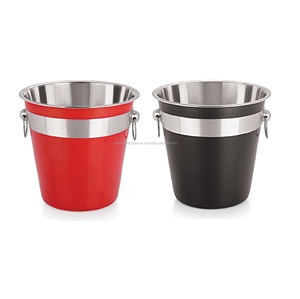 Acier inoxydable de haute qualité pour seau isotherme avec revêtement coloré, accessoires de bar, qualité export - Product Image 1