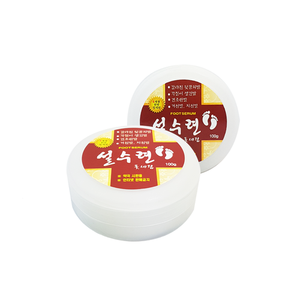 Crème sérum pour les pieds Syulsuryun, adoucissante pour les talons, infusée d'huiles naturelles, cosmétique coréenne K-beauty, certifiée MSDS, marque originale OBM - Product Image 1