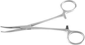 Comprar en línea de alta calidad 2024 de acero inoxidable al por mayor precio barato instrumentos quirúrgicos Kelly fórceps Curvo - Product Image 6