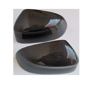 In Fibra di carbonio Specchio Laterale Della Copertura per <span class=keywords><strong>BMW</strong></span> Nuovo X3 Nuovo X4 G02 Nuovo <span class=keywords><strong>X5</strong></span> G05 2019 Nero - Product Image 3