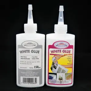 Adhesivo blanco no tóxico no inflamable para manualidades y manualidades, papelería, pegamento escolar para uso doméstico DIY