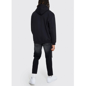 Alta calidad Slim Fit Fitness Pullover Hoodie para hombres Moda Custom Gym Blank Precio al por mayor Material polar para invierno - Product Image 3
