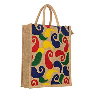 2025 Best Quality Jute <b>Tote</b> <b>Bags</b> Biodegradable Handmade <b>Zippered</b> Shopping <b>Bag</b> Fancy Wholesale Design for Multipurpose Use - Product Image 1