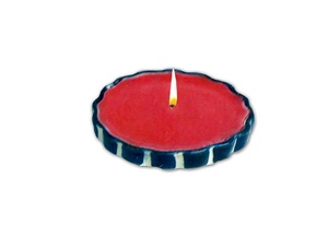Velas de estilo moderno para decoración del hogar y de la boda, vasos de madera con farol, de colores - Product Image 3