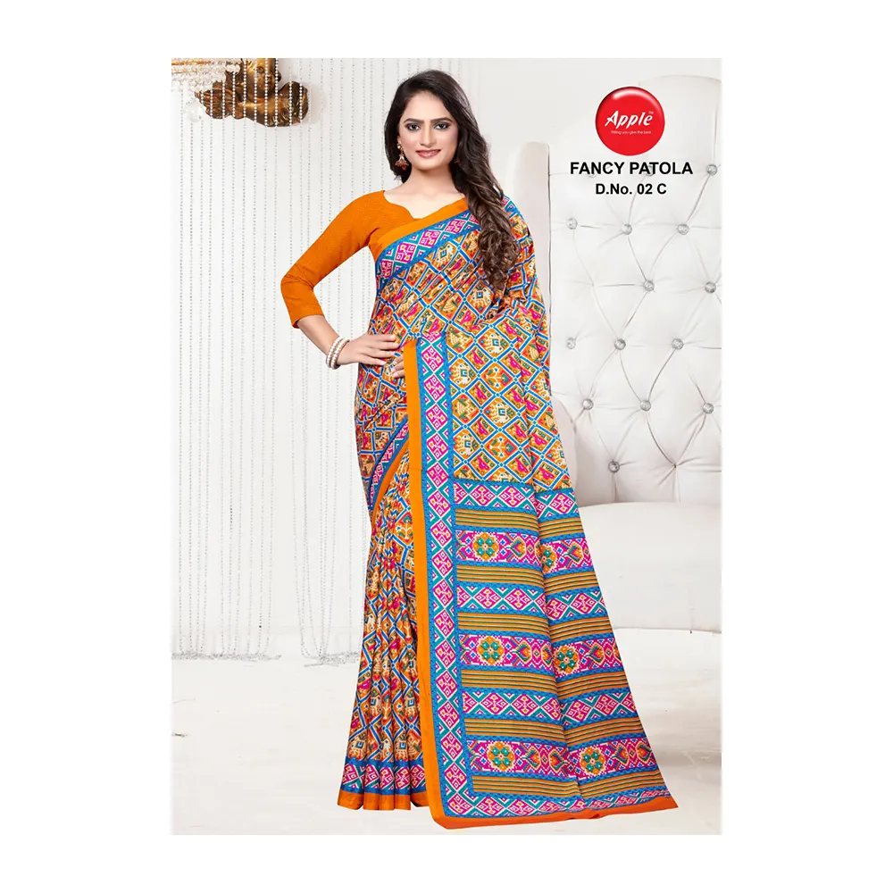 Elegante Patola saris colección Mujer