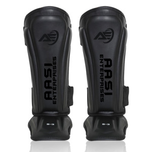 Protège-tibia en cuir professionnel pour Taekwondo Arts martiaux et MMA Logo personnalisé Karaté Pied Équipement de protection Shorts - Product Image 4
