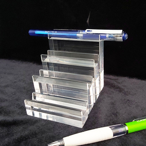 6-Layer <b>Acrylic</b> Desktop <b>Pen</b> Organizer and Ink Rack Stand Convenient Tabletop Display Rack Holder - Product Image 4