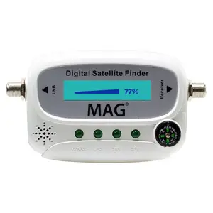 Mini buscador de satélite Digital con pantalla LCD